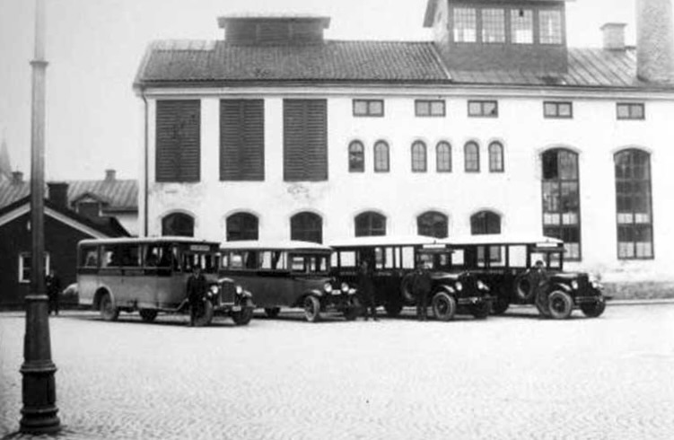 Centralbryggeriet i Västervik cirka 1930