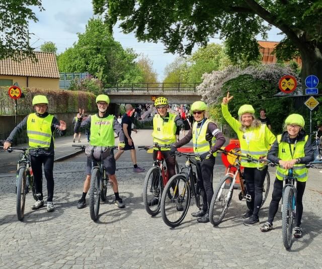 Förcyklister till Lundaloppet 2025